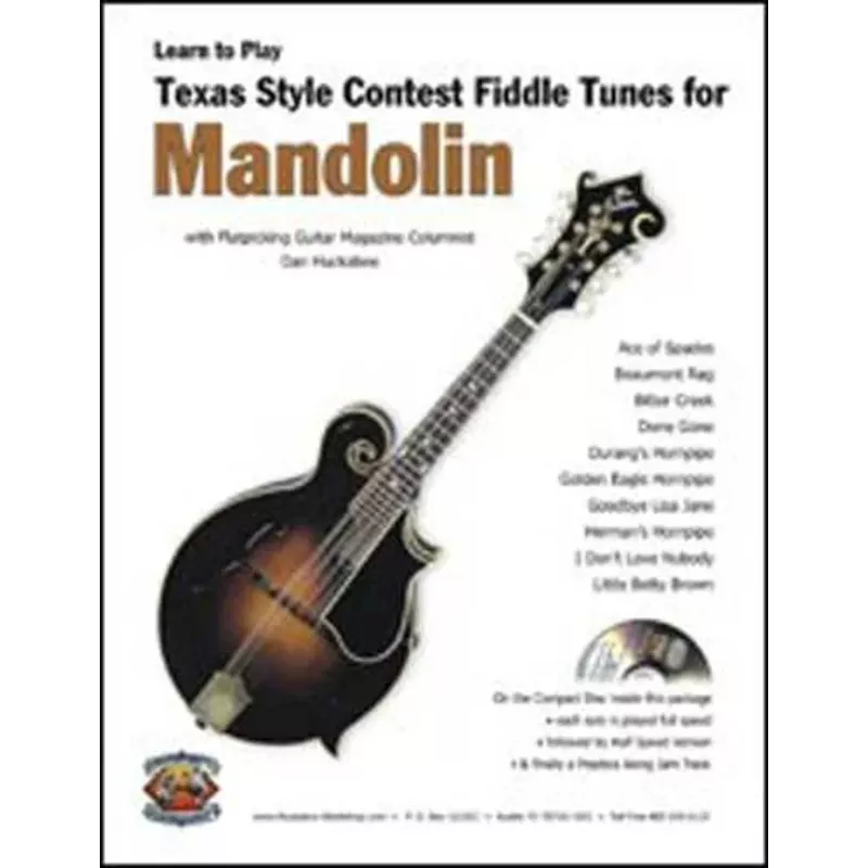 Texas Style Contest Fiddle Tunes for Mandolin Vol. 1