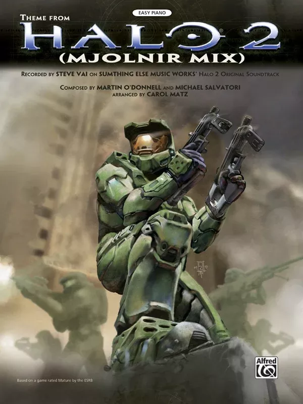 Theme from Halo 2 (Mjolnir Mix): Piano Sheet