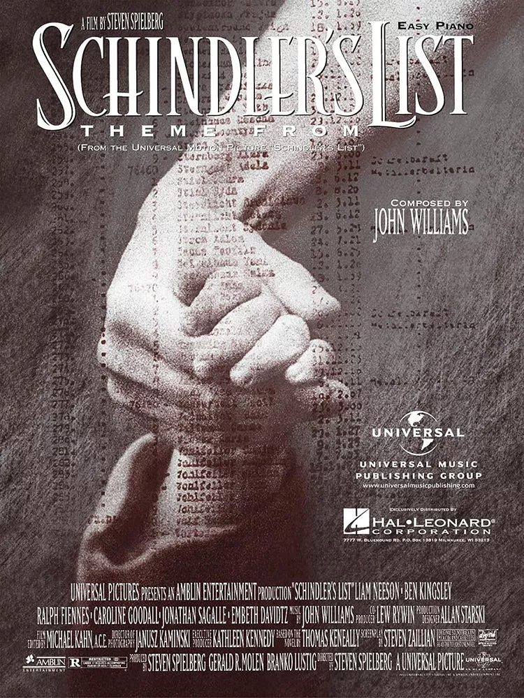 Theme from Schindler's List Easy Piano