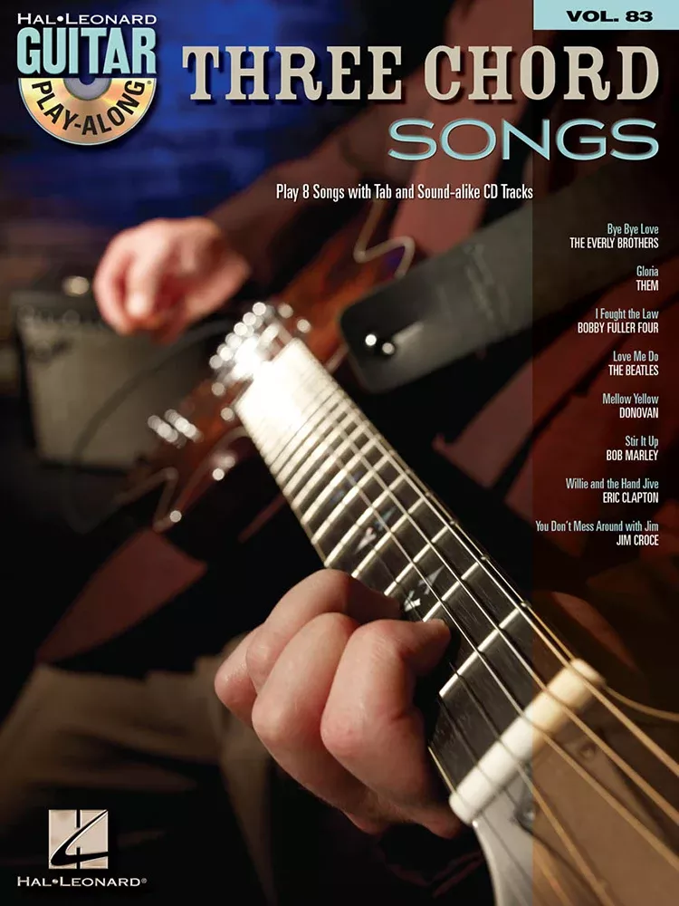 Three Chord Songs Guitar Playalong Volume 83 BK/CD