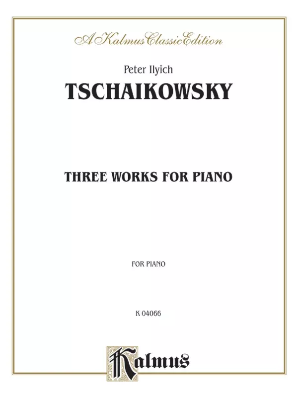 Three Works for Piano: Piano Book