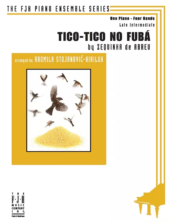 Tico-Tico no Fubá: Late Intermediate Piano Sheet