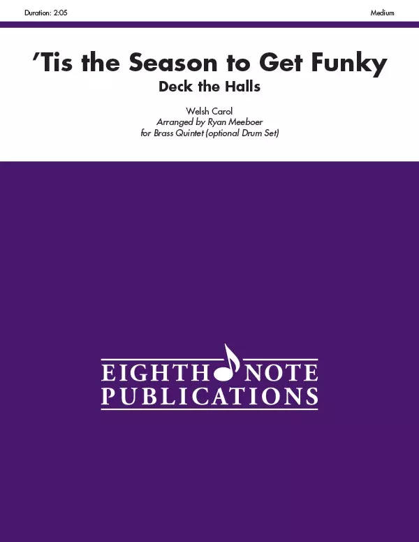 ‘Tis the Season to Get Funky: Brass Quintet Score & Parts