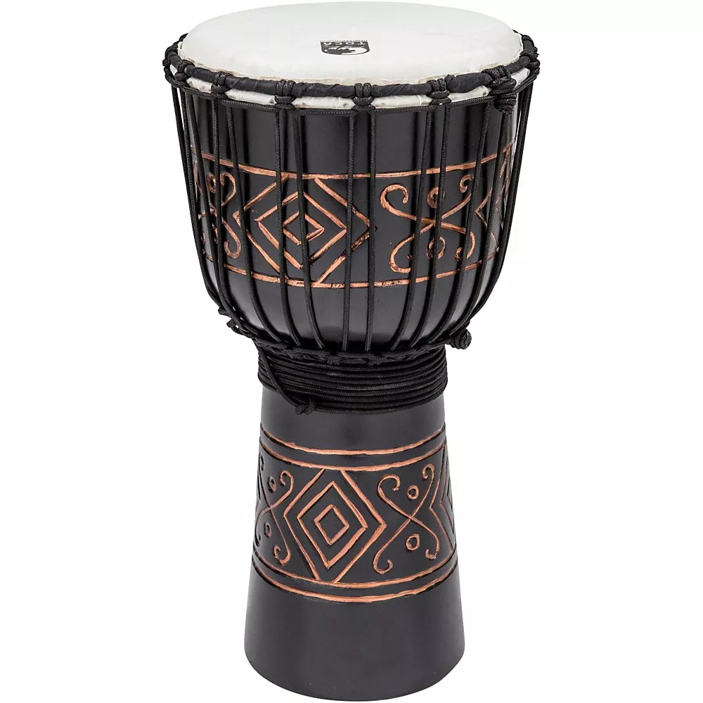 Toca Street Series Black Onyx Djembe Medium