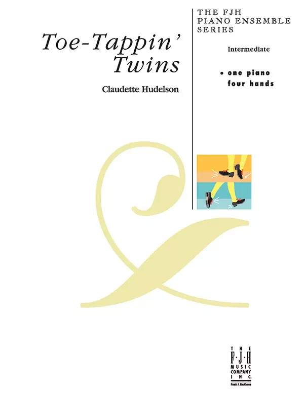 Toe-Tappin' Twins: Intermediate Piano Sheet