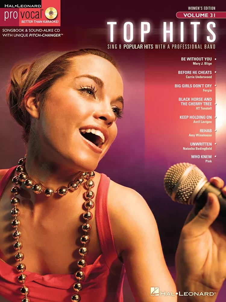 Top Hits Pro Vocal Women's Edition Volume 31 BK/CD