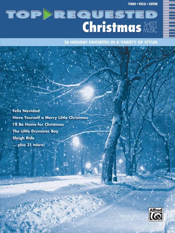 Top-Requested Christmas Sheet Music: Piano/Vocal/Guitar Book