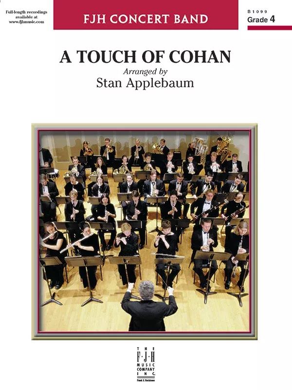 A Touch of Cohan: Concert Band Conductor Score & Parts