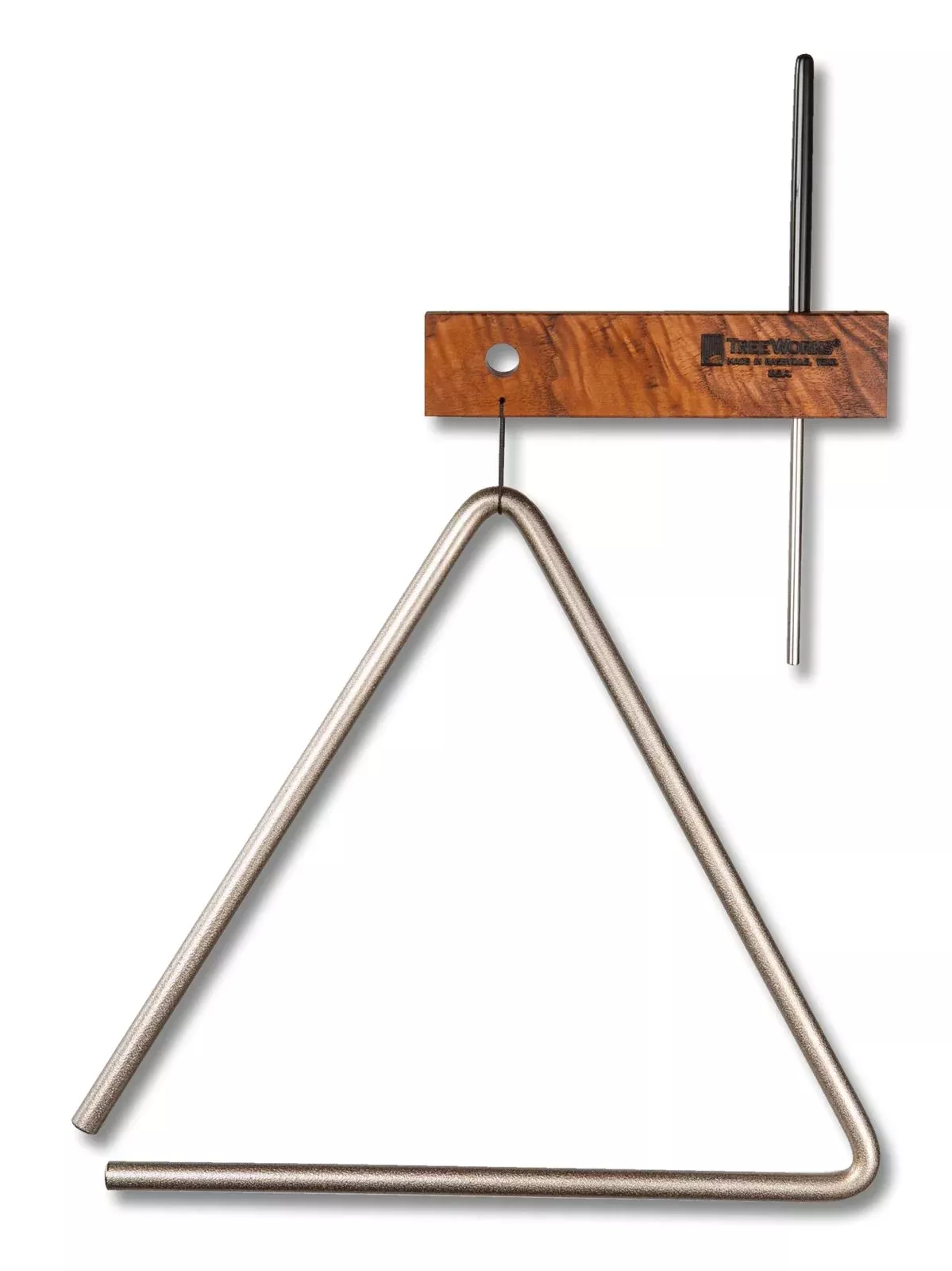 Treeworks 10" Triangle with Beater and Holder