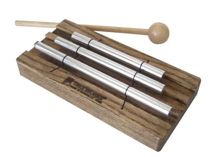 Treeworks Hand Held 3 Tone Chime With Beater