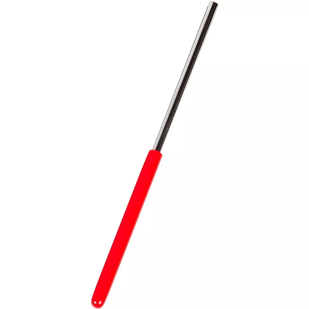 Treeworks Professional Stainless Steel Triangle Beater With 4" Rubber Grips - 1/4 in.