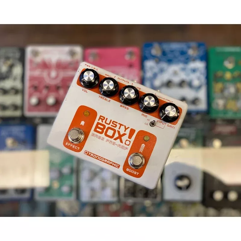 Tronographic Rusty Box Bass Preamp w/ OB