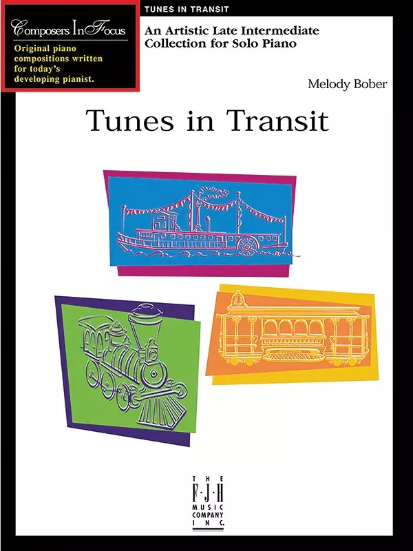 Tunes in Transit: Late Intermediate Piano Book