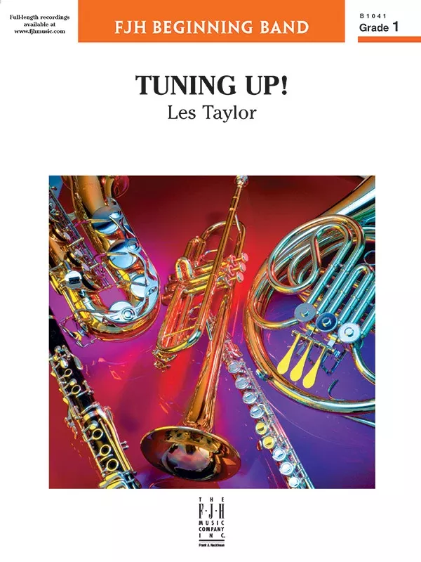Tuning Up!: Concert Band Conductor Score & Parts