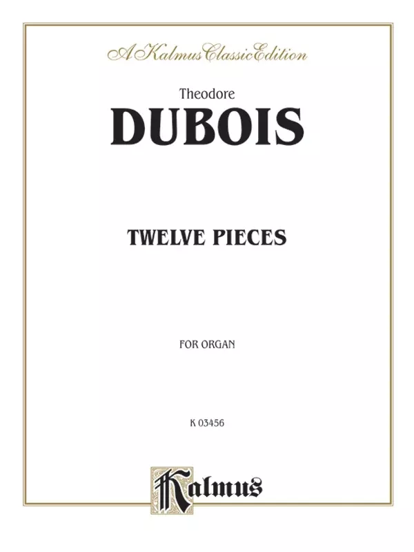 Twelve Pieces: Organ Book