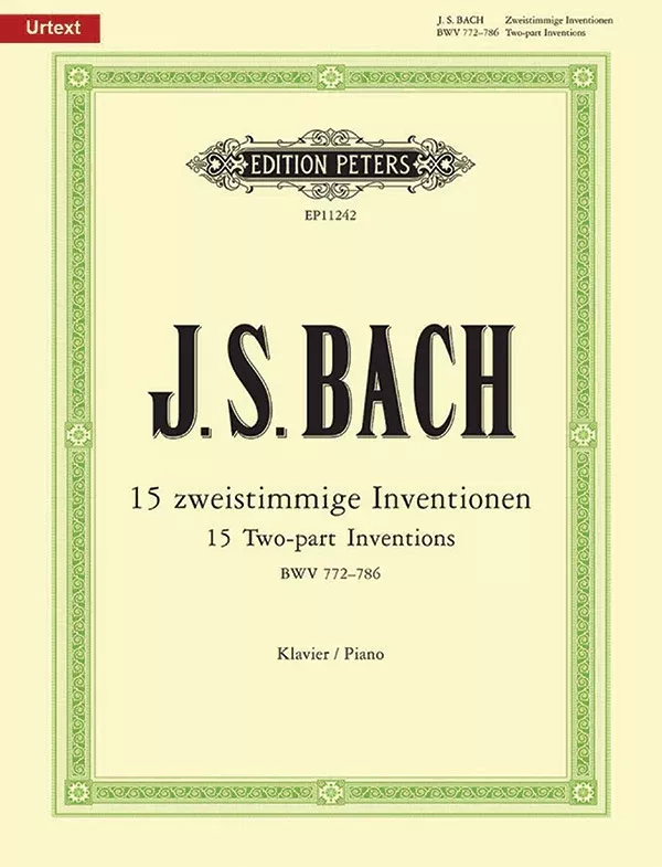 Two-part Inventions BWV 772-786 for Piano: Piano (Solo)