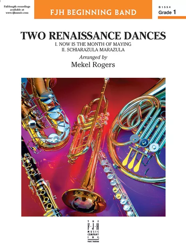 Two Renaissance Dances: Concert Band Conductor Score & Parts