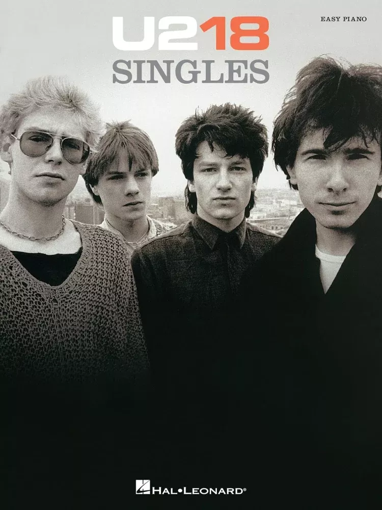 U2 18 Singles Easy Piano