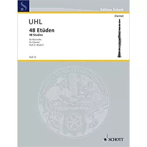 UHL- 48 Studies Book 2 Clarinet