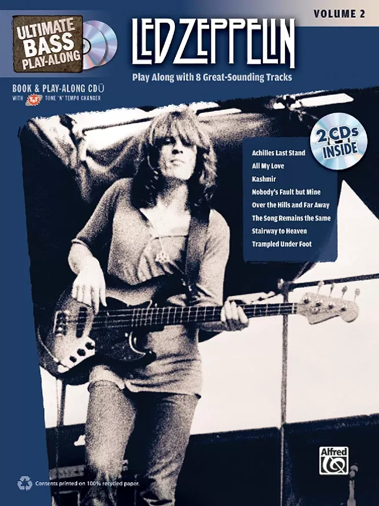 Ultimate Bass Play Along Led Zeppelin Vol 2 BK/CD