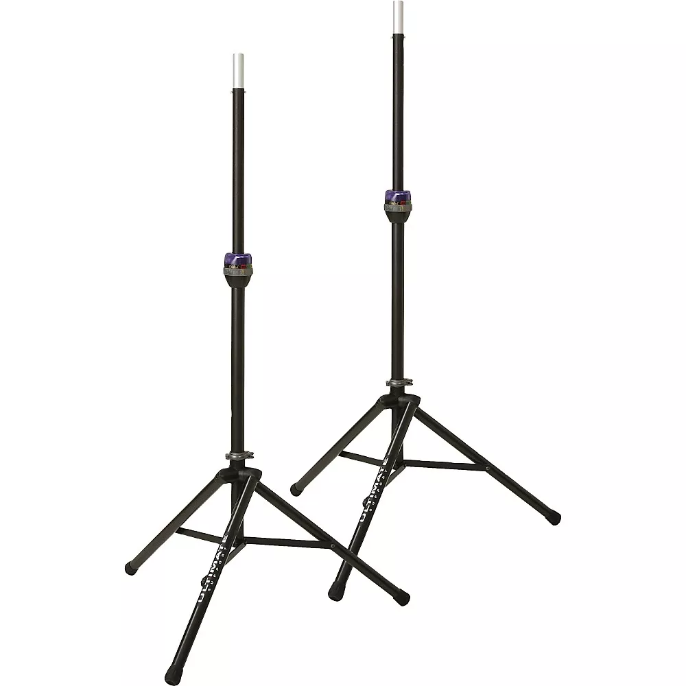 Ultimate Support TS-90B TeleLock Tripod Speaker Stand Pair - Black