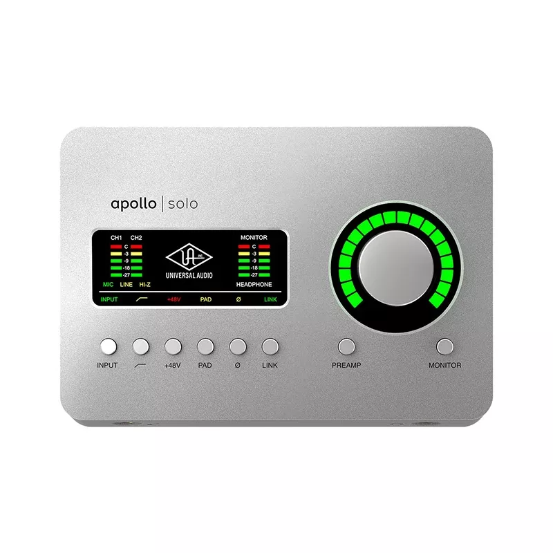 Universal Audio Apollo Solo Desktop Interface - Heritage Edition (Thunderbolt 3 for Mac/Win)