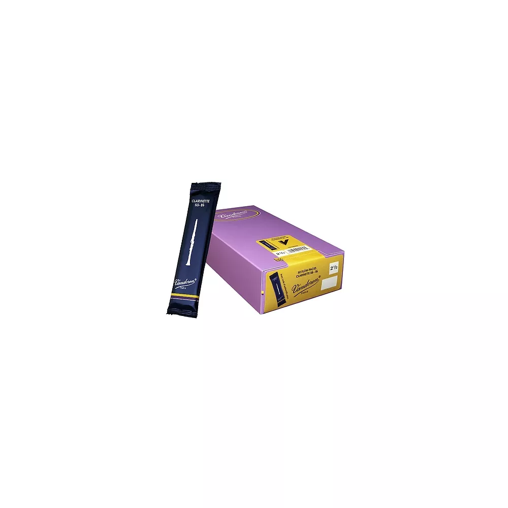 Vandoren Bb Clarinet Traditional Reed Box of 50 3 Box of 50