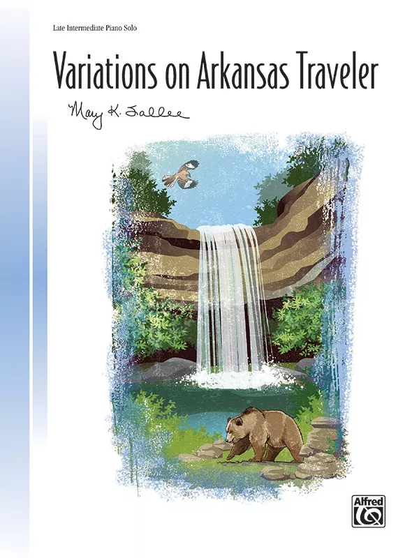 Variations on Arkansas Traveler: Piano Sheet