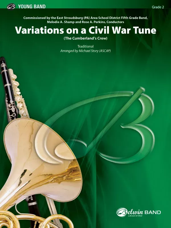 Variations on a Civil War Tune: Concert Band Conductor Score