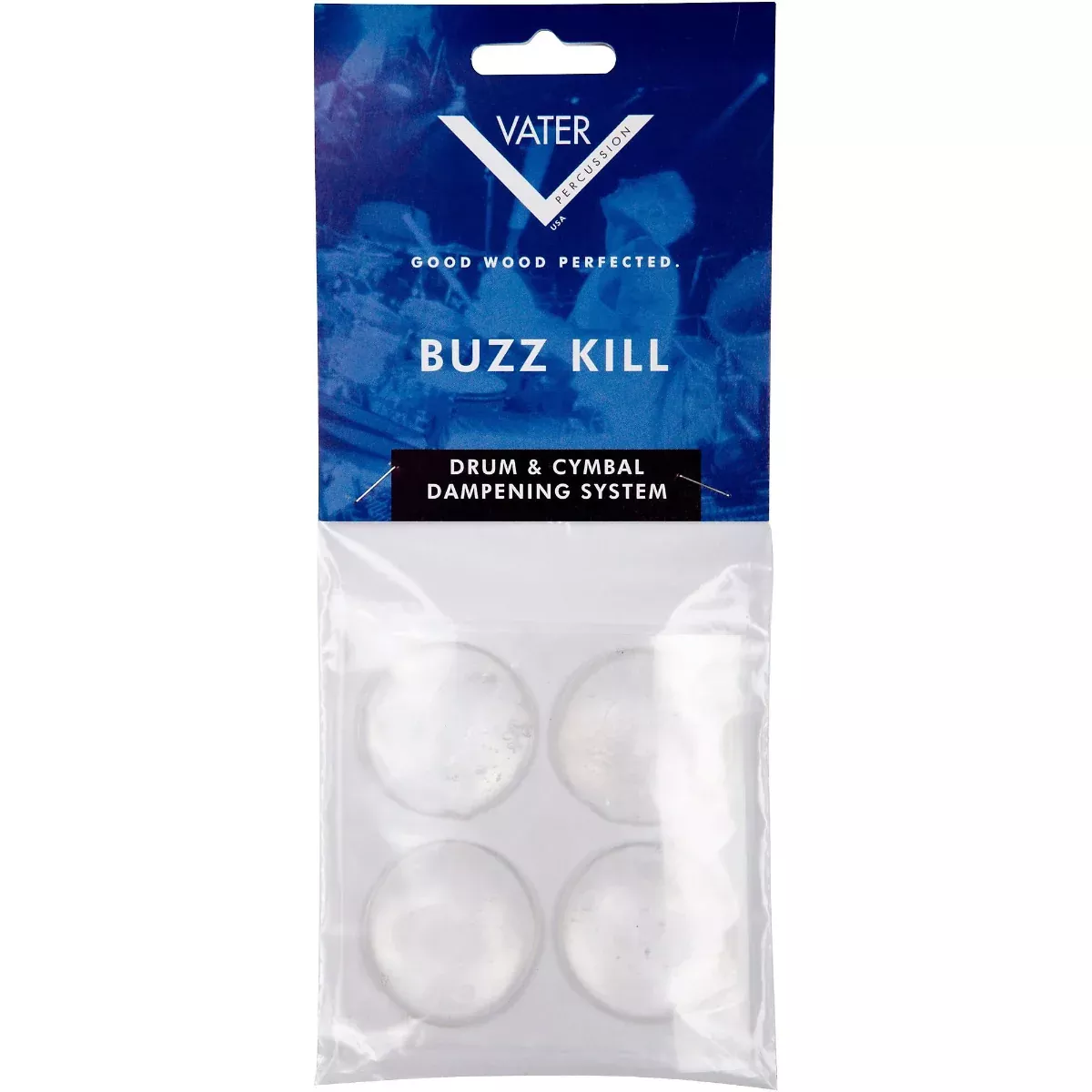 Vater Buzz Kill Extra Dry Drum Dampening Gels 4 Pack