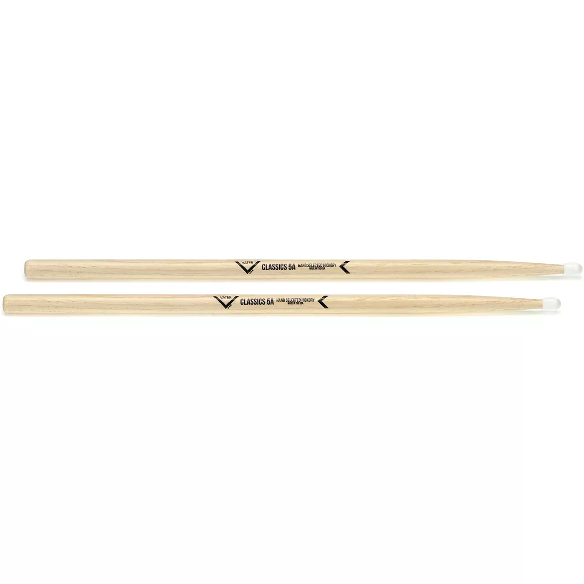 Vater Classics 5A Nylon Tip Drum Sticks