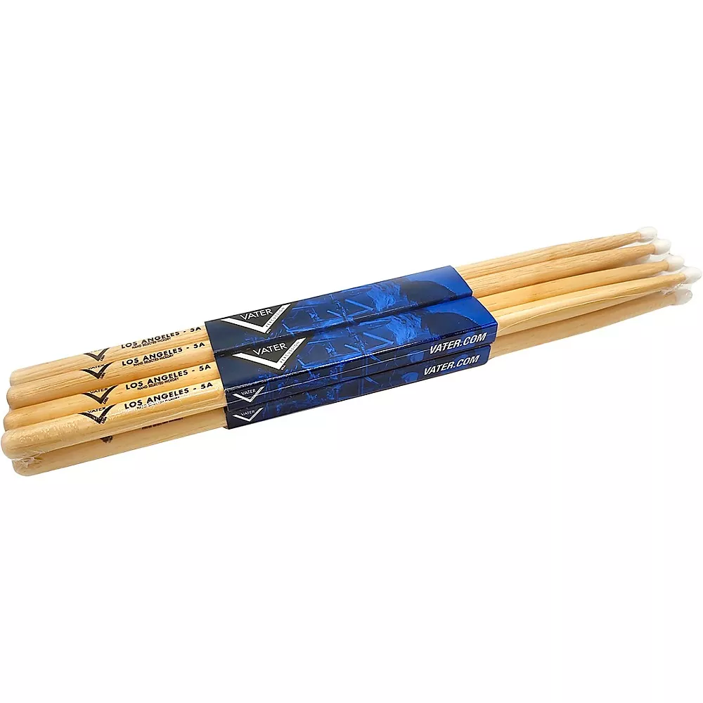 Vater Hickory Drum Stick Prepack - Nylon 5A