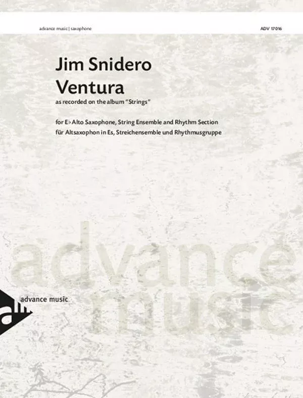 Ventura: Jazz Ensemble Conductor Score & Parts