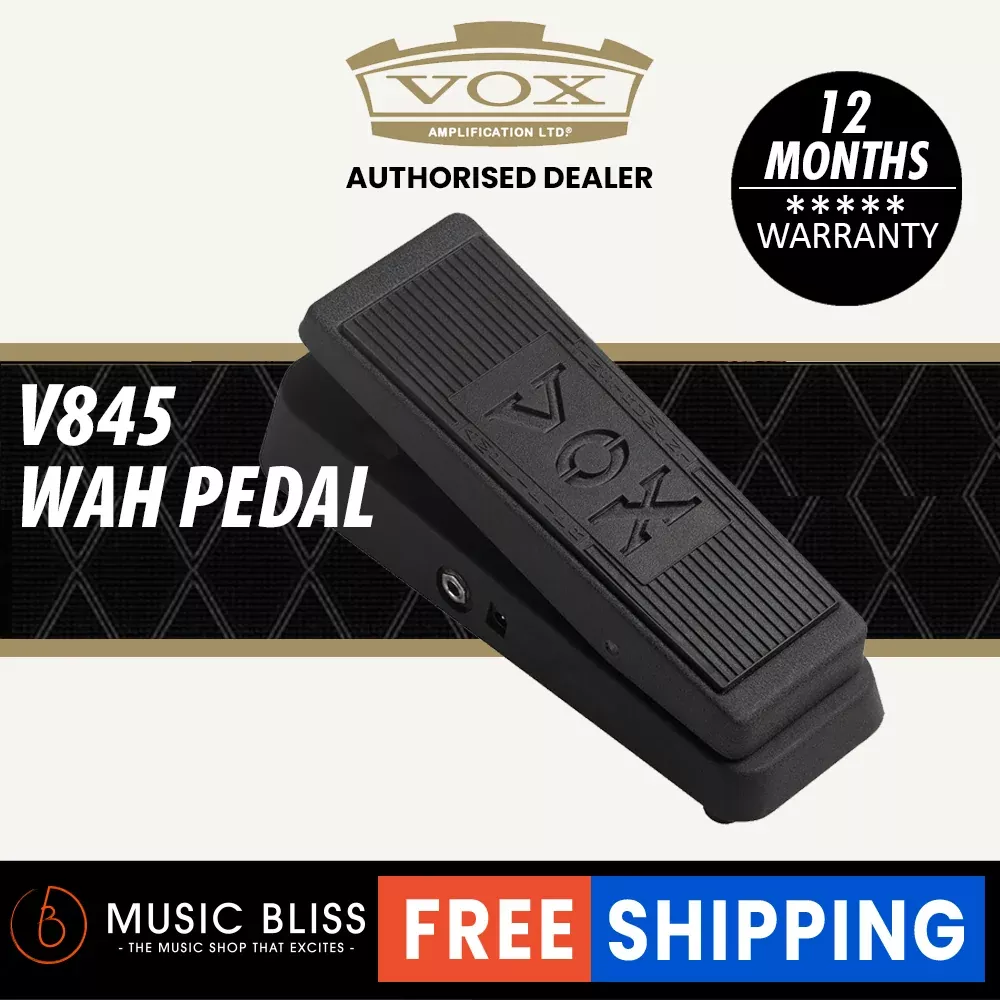 Vox V845 Classic Wah Guitar Effects Pedal