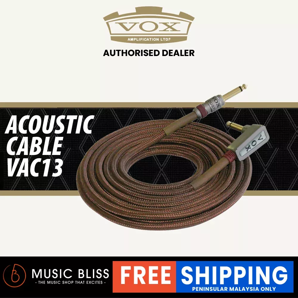 Vox VAC13 13ft Acoustic Instrument Cable