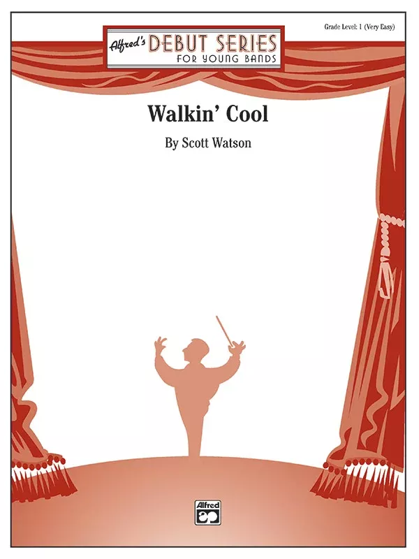 Walkin' Cool: Concert Band Conductor Score