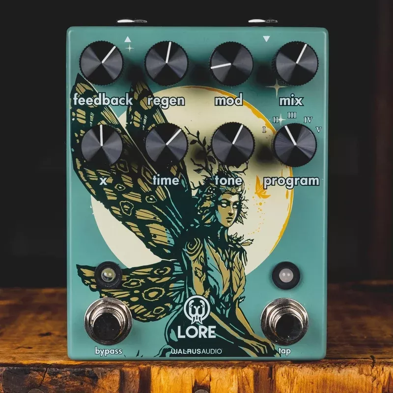Walrus Audio Lore, Reverse Soundscape Generator Reverb/Delay Effect Pedal w/Box – Used
