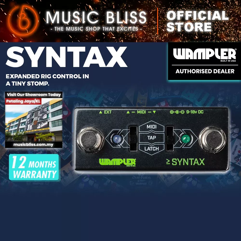 Wampler Syntax Rig Control Pedal