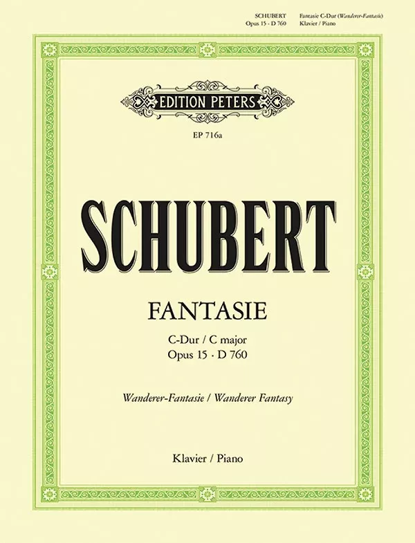 Wanderer Fantasy in C Op.15/D760: Piano (Solo)