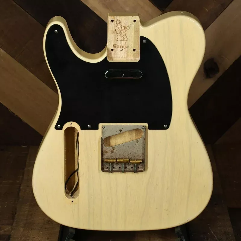 Warmoth Lefty T-Style Body Butterscotch Blonde Nitro – Used
