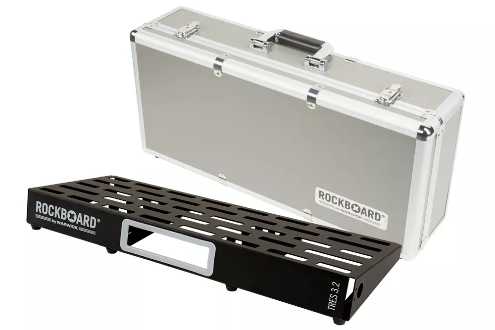 Warwick RockBoard TRES 3.2 Pedalboard with Flight Case
