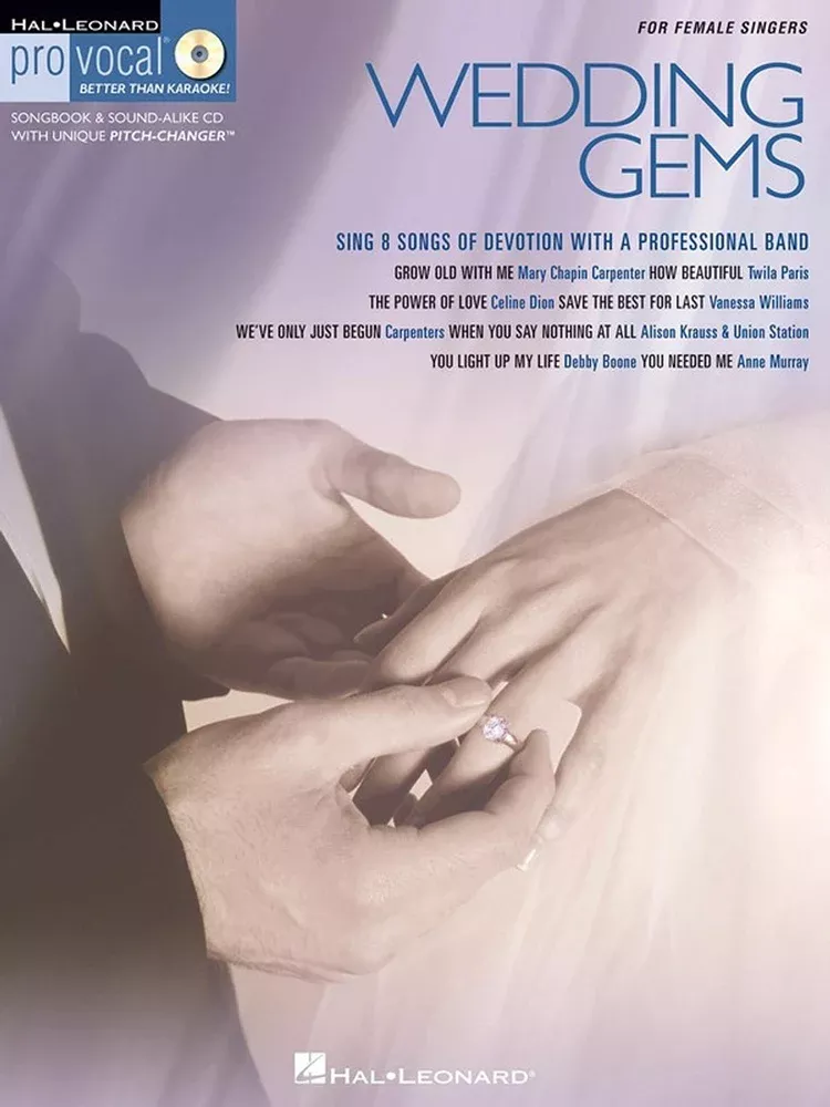 Wedding Gems Pro Vocal Womens Volume 8 BK/CD