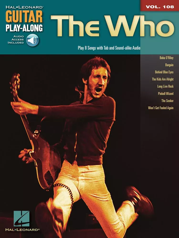 The Who Guitar Playalong Volume 108 BK/OLA