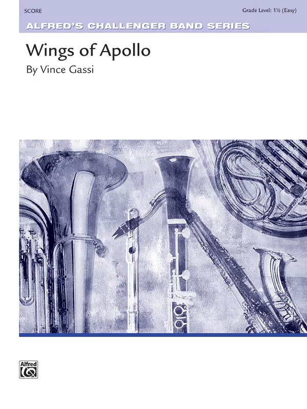 Wings of Apollo: Concert Band Conductor Score & Parts
