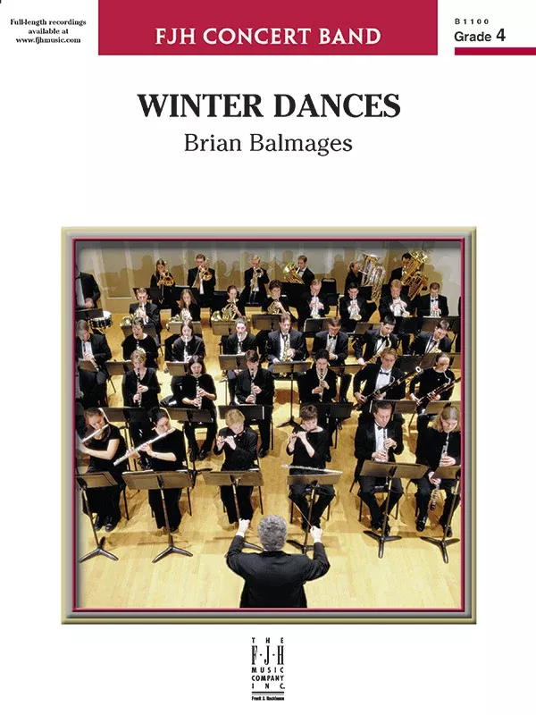 Winter Dances: Concert Band Conductor Score & Parts