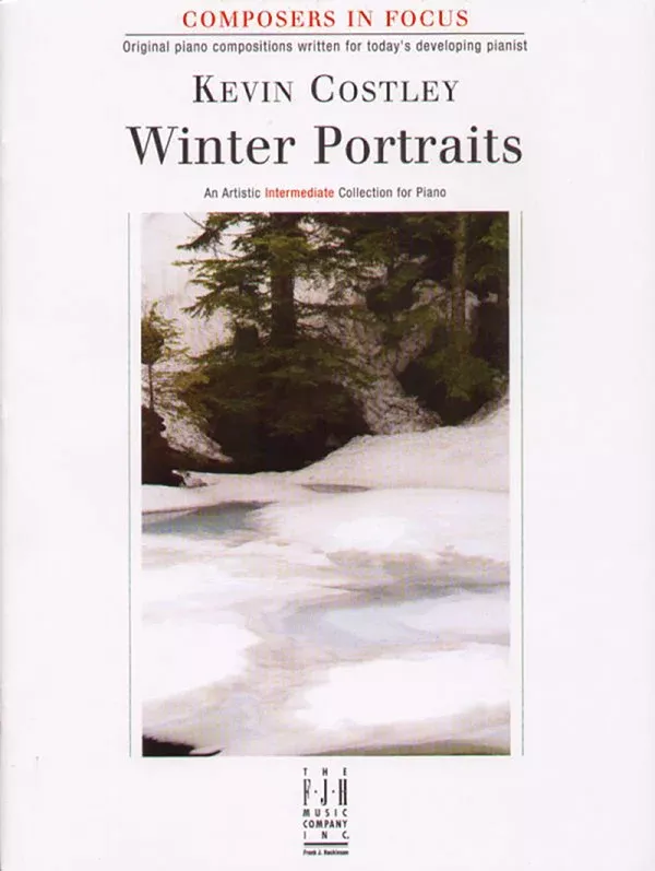 Winter Portraits: Intermediate Piano Book