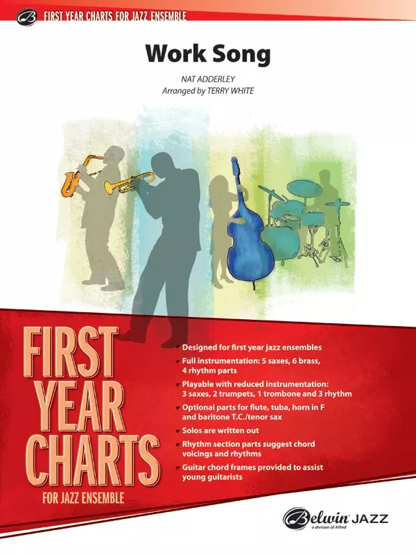 Work Song: Jazz Ensemble Conductor Score & Parts