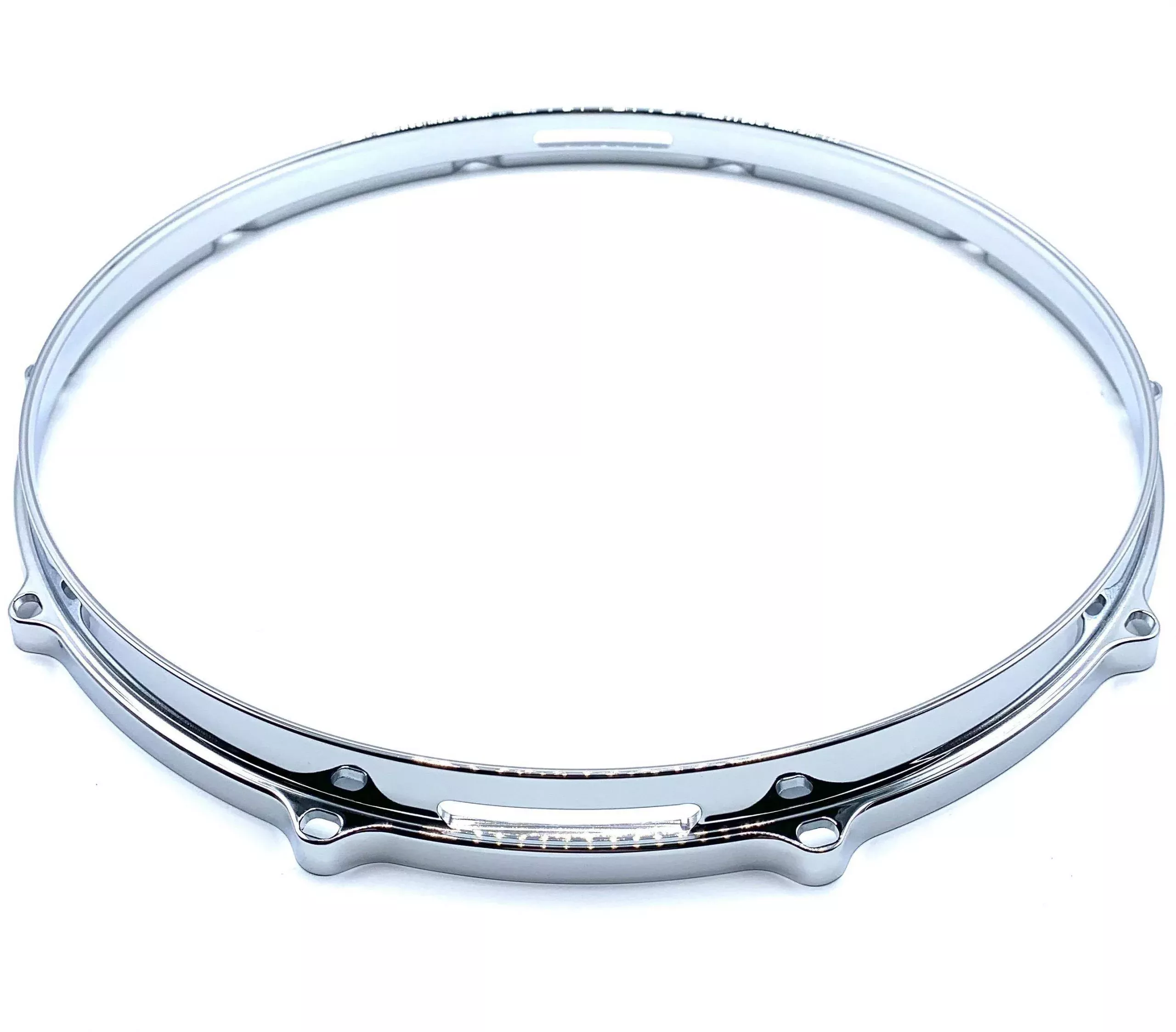 Worldmax 14" 10 Lug Die Cast Hoop - Chrome - Snare Side