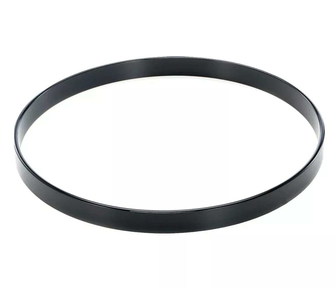 Worldmax 16" Maple Bass Drum Hoop - Black Lacquer Finish