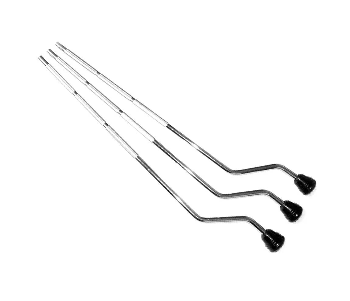 Worldmax Floor Tom Leg x 3 - Chrome (FL-33G)
